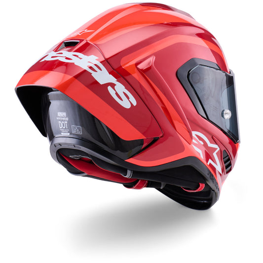 Alpinestars SUPERTECH R10 ARIUS black-white-double red glossy