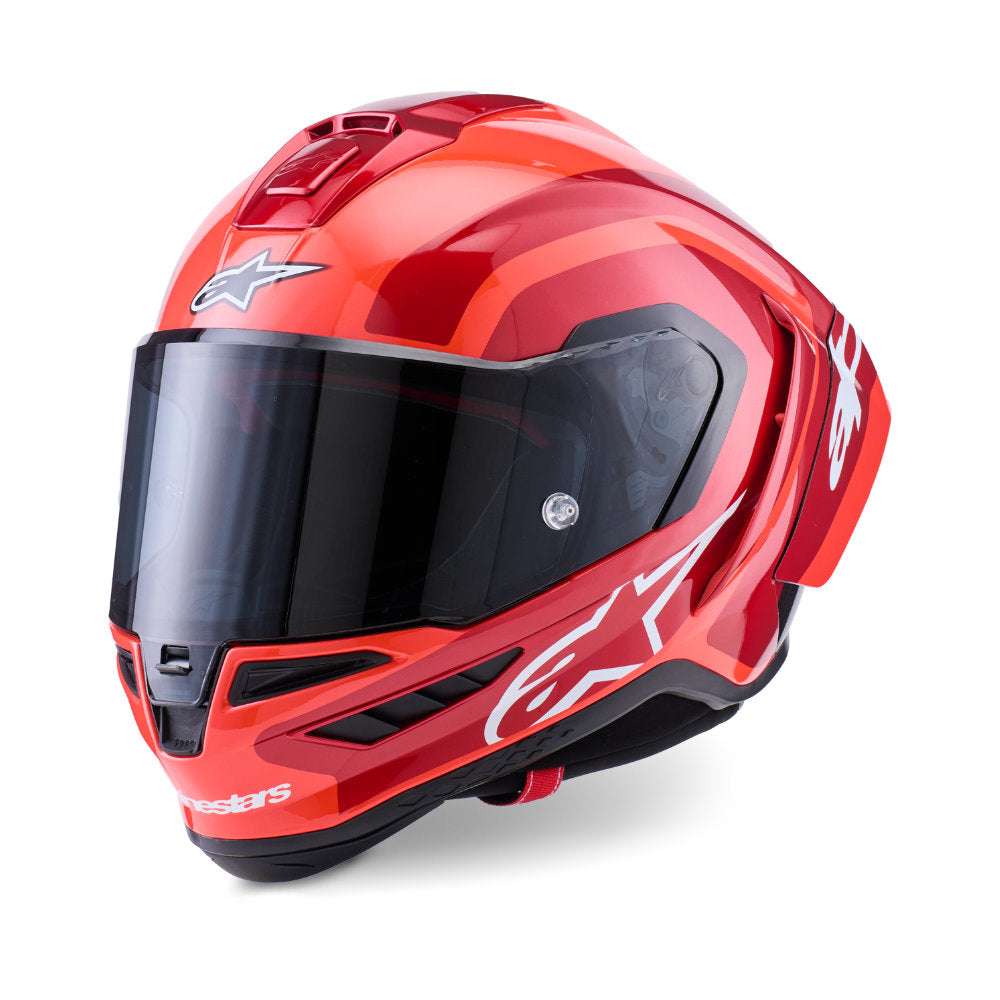 Alpinestars SUPERTECH R10 ARIUS black-white-double red glossy