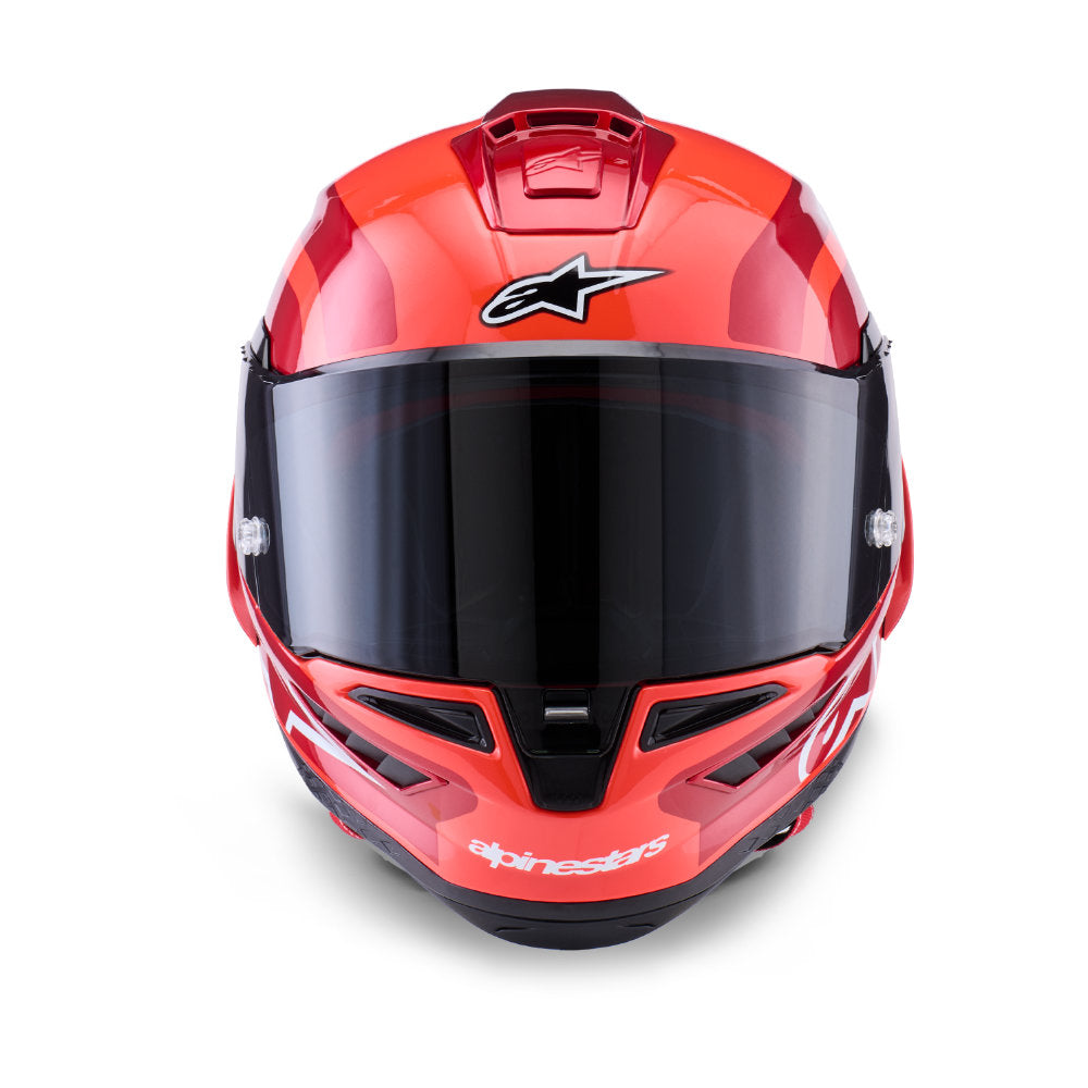 Alpinestars SUPERTECH R10 ARIUS black-white-double red glossy