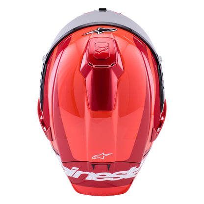 Alpinestars SUPERTECH R10 ARIUS black-white-double red glossy