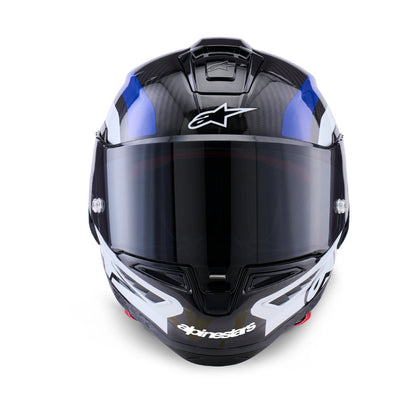 Alpinestars SUPERTECH R10 ARIUS black-white-blue glossy