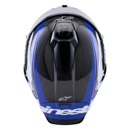 Alpinestars SUPERTECH R10 ARIUS black-white-blue glossy
