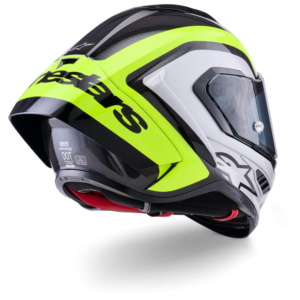 Alpinestars SUPERTECH R10 ARIUS black-silver-yellow fluo glossy