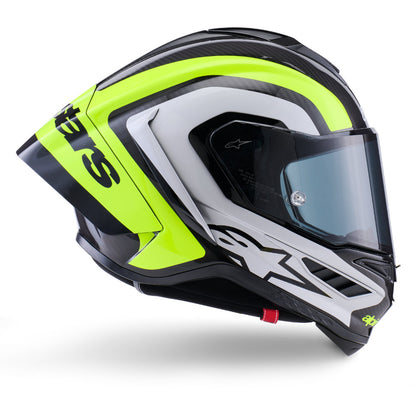 Alpinestars SUPERTECH R10 ARIUS black-silver-yellow fluo glossy