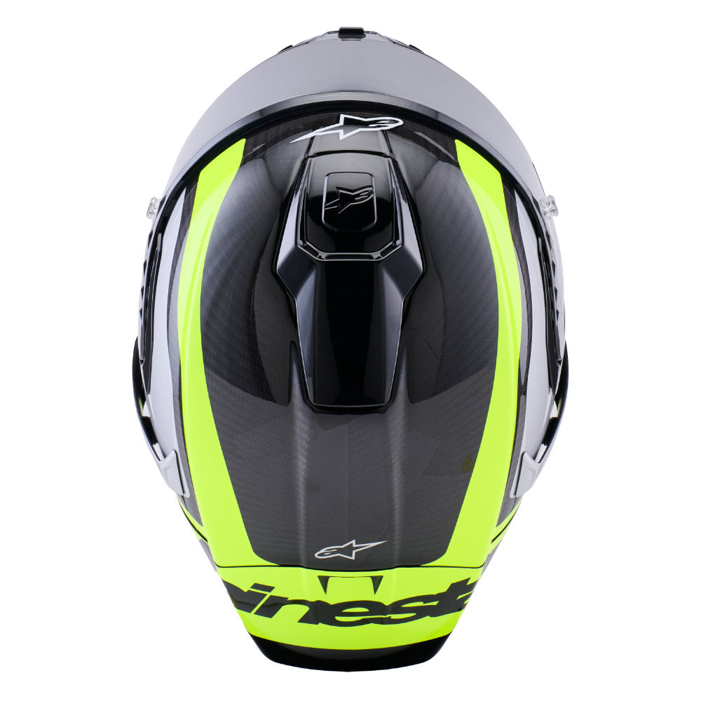 Alpinestars SUPERTECH R10 ARIUS black-silver-yellow fluo glossy