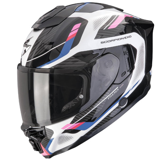 Scorpion EXO-1500 AIR SLEEK Weis-Schwarz-Rosa