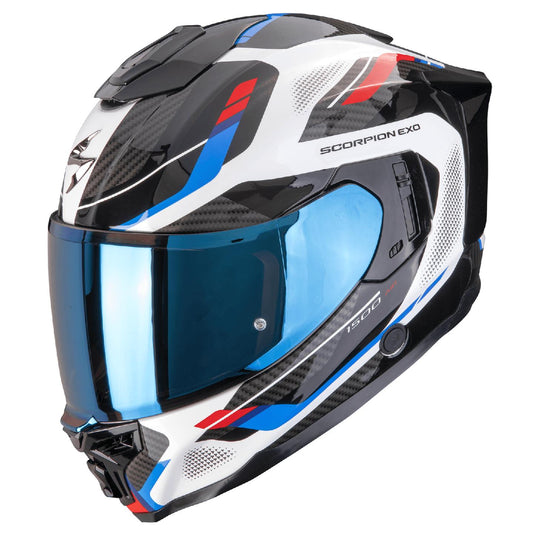 Scorpion EXO-1500 AIR SLEEK Weis-Rot-Blau