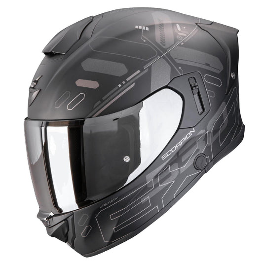 Scorpion EXO-530 AIR FOND Matt Schwarz-Silber