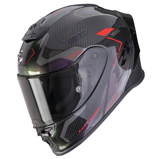 Scorpion EXO-R1 EVO CARBON AIR PROPEL Schwarz-Chameleon