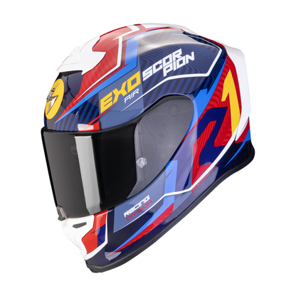 Scorpion EXO-R1 EVO AIR | Coup blue-red-yellow