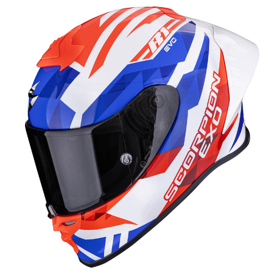 Scorpion EXO-R1 EVO II AIR VALERE Weiß-Rot-Blau