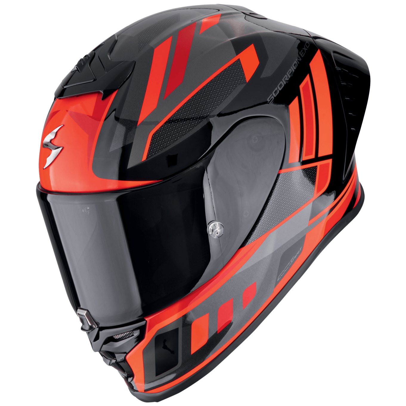 Scorpion EXO R1 EVO II Air Vital Black-Silver-Red