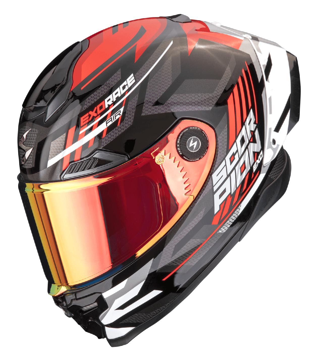 Scorpion EXO-RACE AIR KOBRA Schwarz-Rot