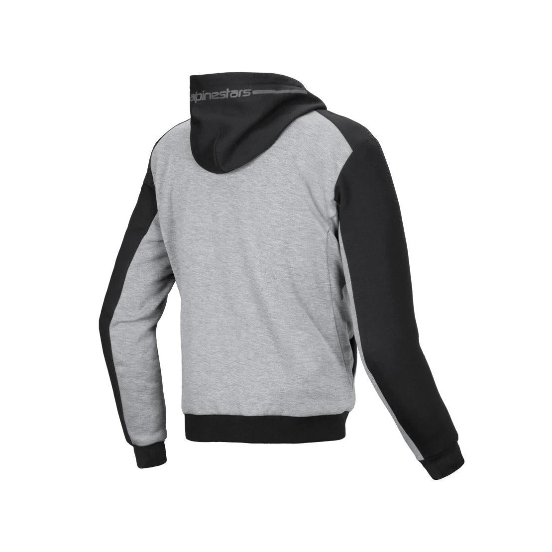 Alpinestars Chrome V2 Sport Hoodie | Black Gray Heather Red Fluo