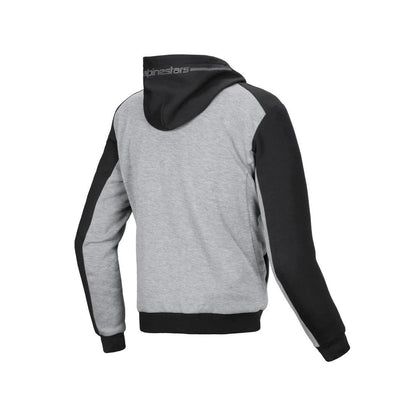 Alpinestars Chrome V2 Sport Hoodie | Black Gray Heather Red Fluo
