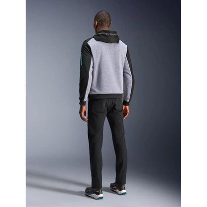 Alpinestars Chrome V2 Sport Hoodie | Black Gray Heather Turquoise