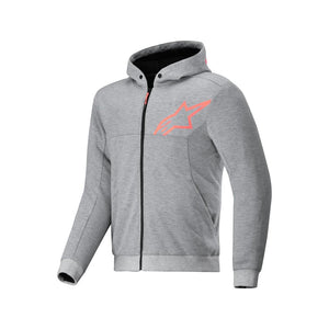 Gray Heather Red Fluo