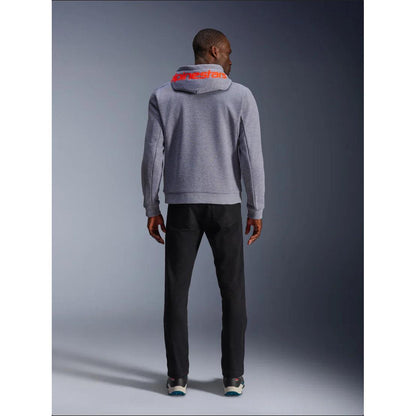 Alpinestars Chrome V2 Sport Hoodie | Gray Heather Red Fluo