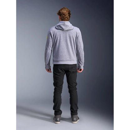 Alpinestars Chrome V2 Sport Hoodie | Gray Heather Fluo Yellow