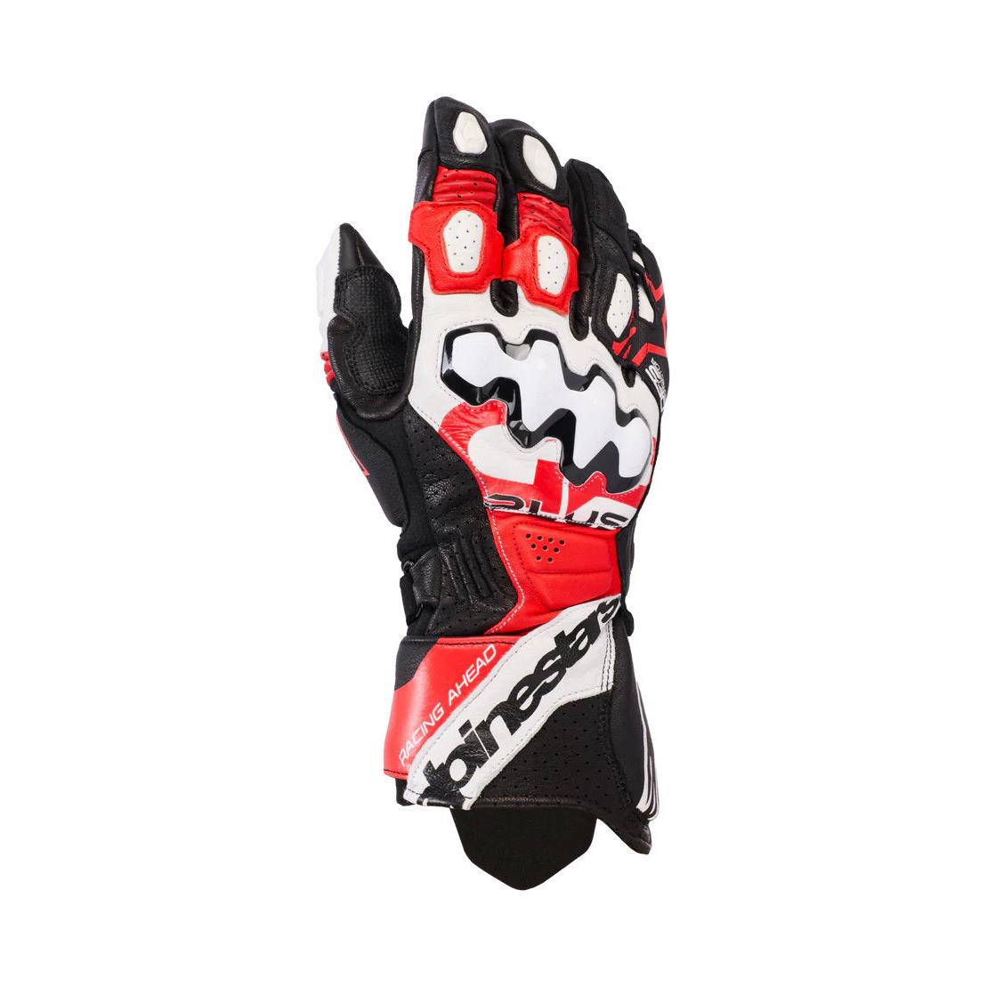 Alpinestars GP Plus R V3 Handschuhe | Black White Bright Red