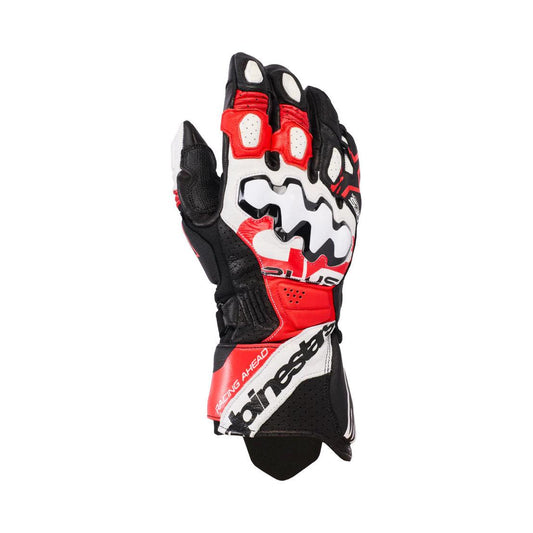 Alpinestars GP Plus R V3 Handschuhe | Black White Bright Red