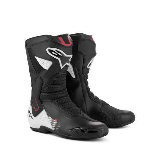 Alpinestars SMX-6 V3 Stiefel | Black White Red Graphic