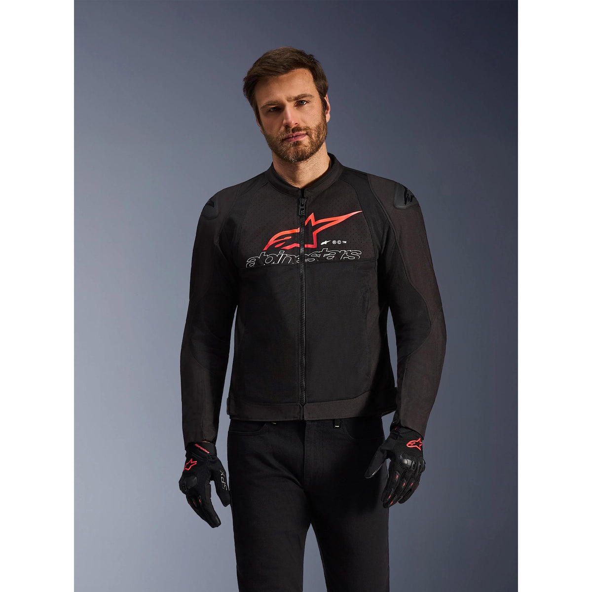 Alpinestars SMX AIR JACKET | black-bright red