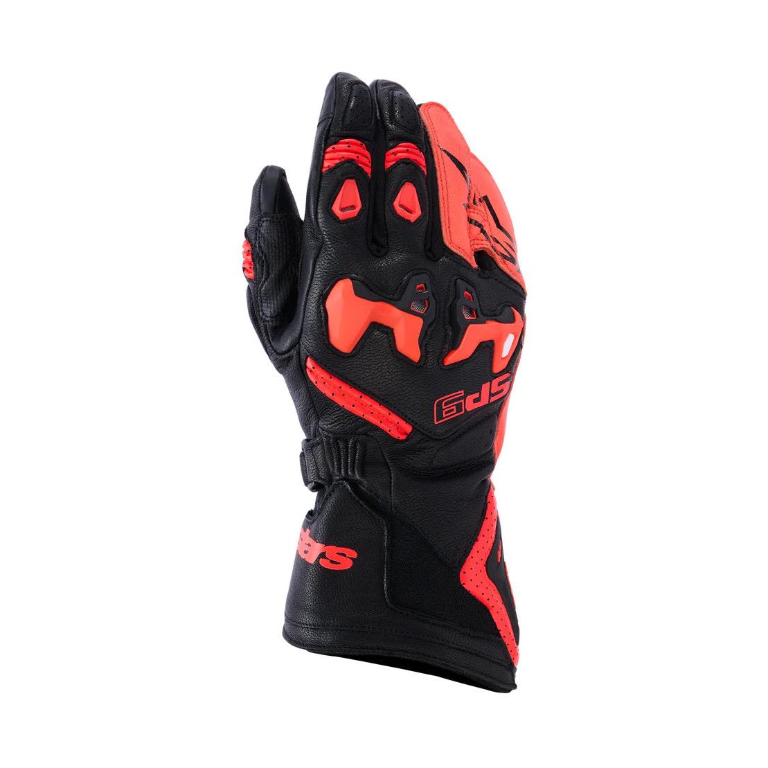 Alpinestars SP-9 Handschuhe | Black Red Fluo