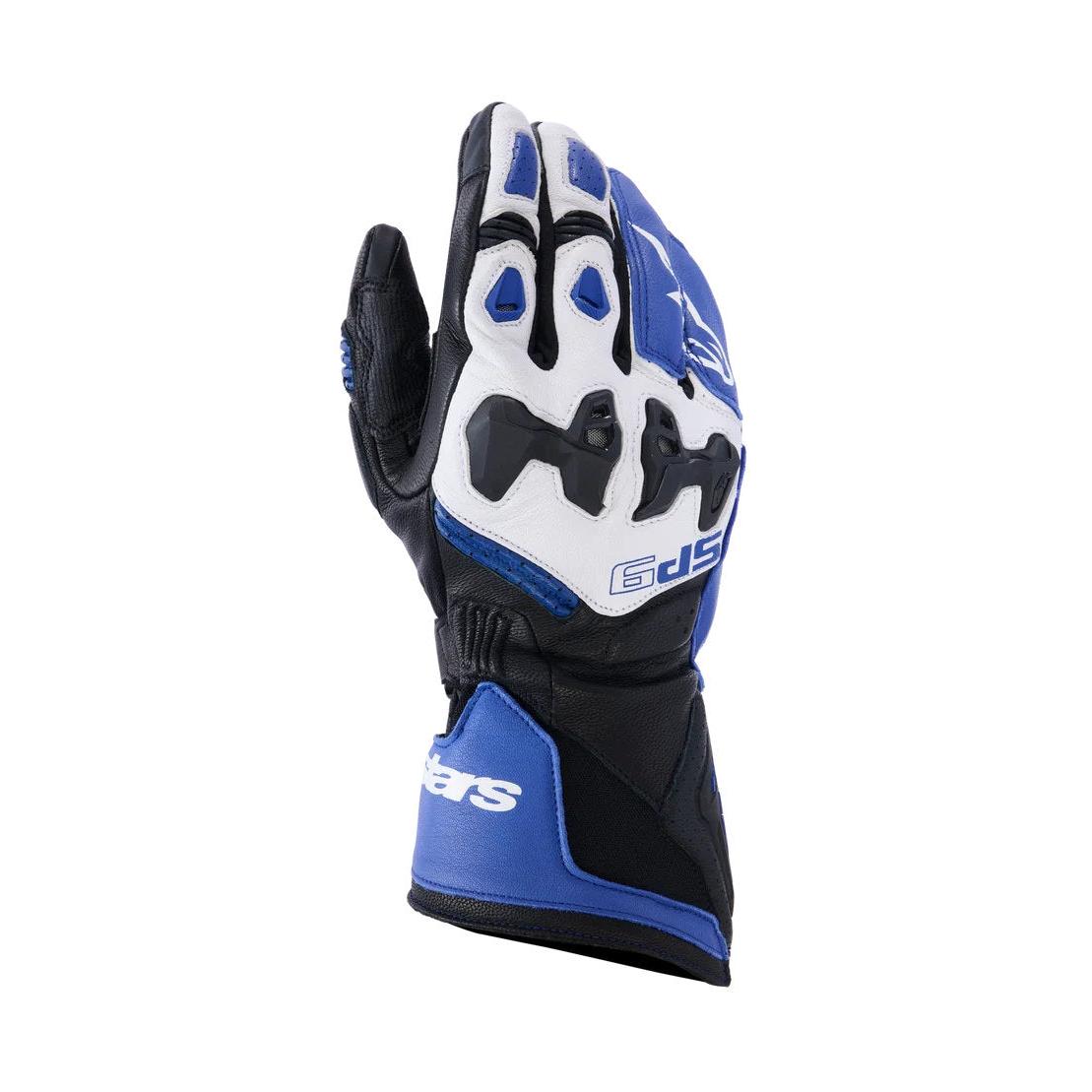 Alpinestars SP-9 Handschuhe | Bright Blue Navy White