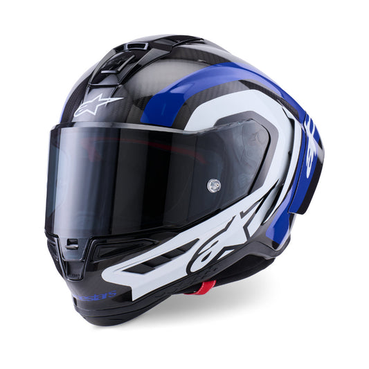 Alpinestars SUPERTECH R10 ARIUS black-white-blue glossy