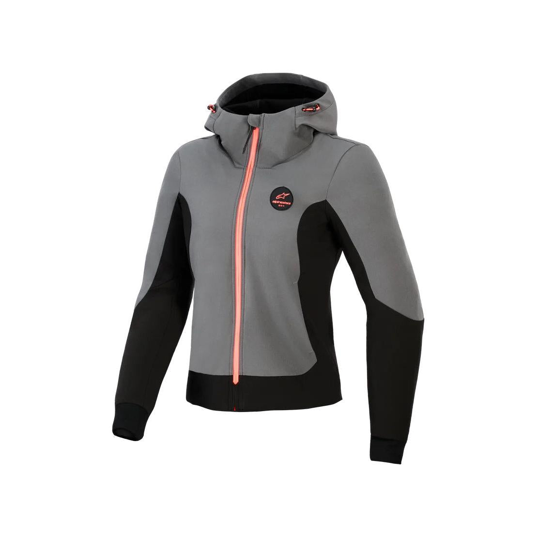 Alpinestars Stella Radium Tech Kapuzenjacke | Deep Gray Black