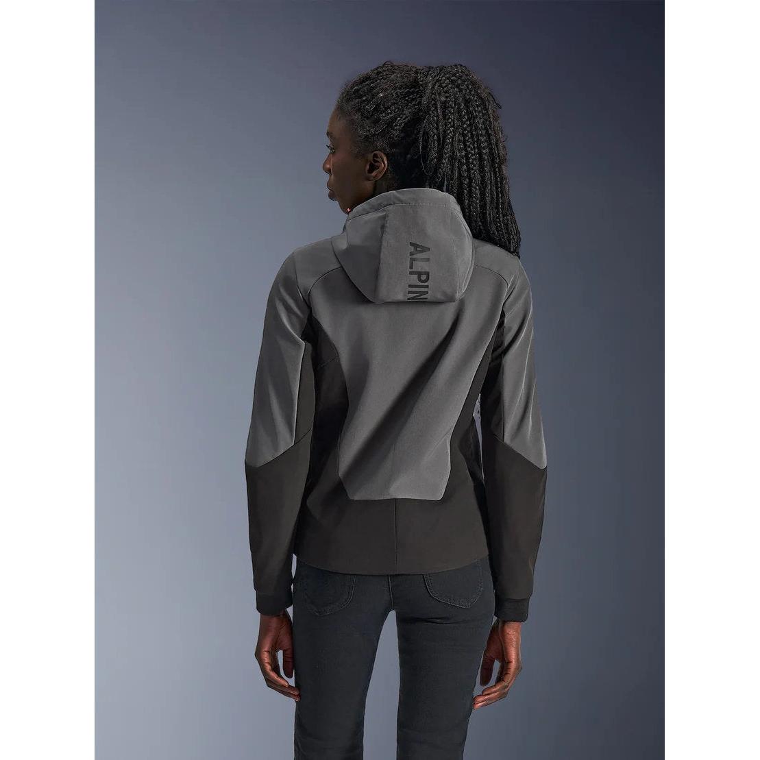 Alpinestars Stella Radium Tech Kapuzenjacke | Deep Gray Black