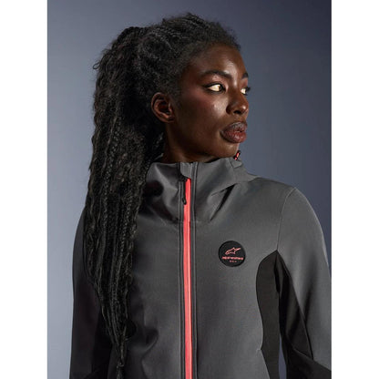 Alpinestars Stella Radium Tech Kapuzenjacke | Deep Gray Black