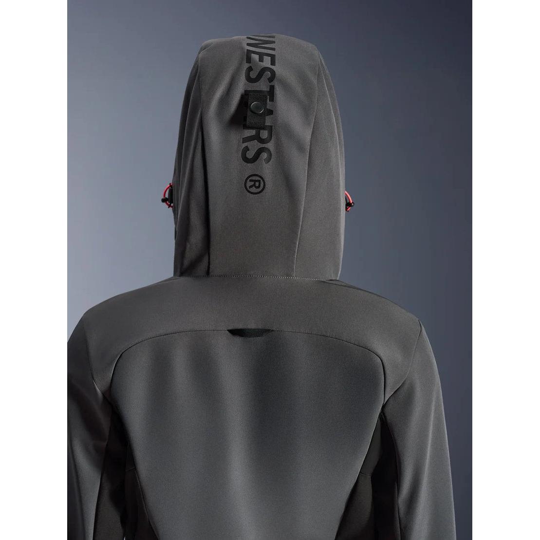 Alpinestars Stella Radium Tech Kapuzenjacke | Deep Gray Black