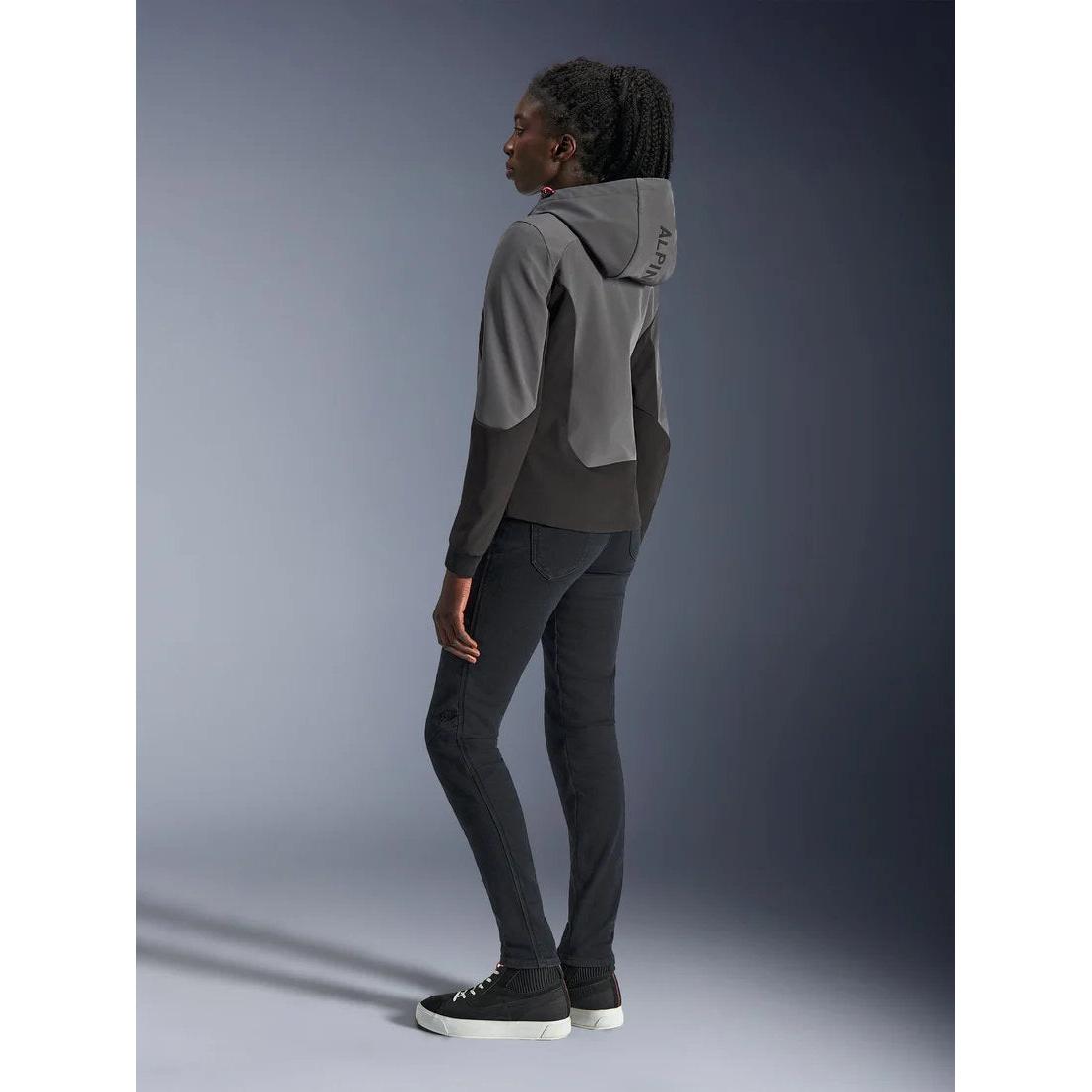 Alpinestars Stella Radium Tech Kapuzenjacke | Deep Gray Black