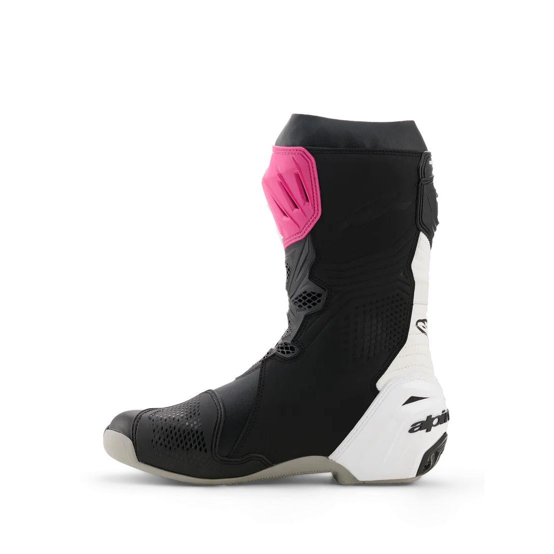 Alpinestars Supertech R | BLACK MAGENTA WHITE YELLOW