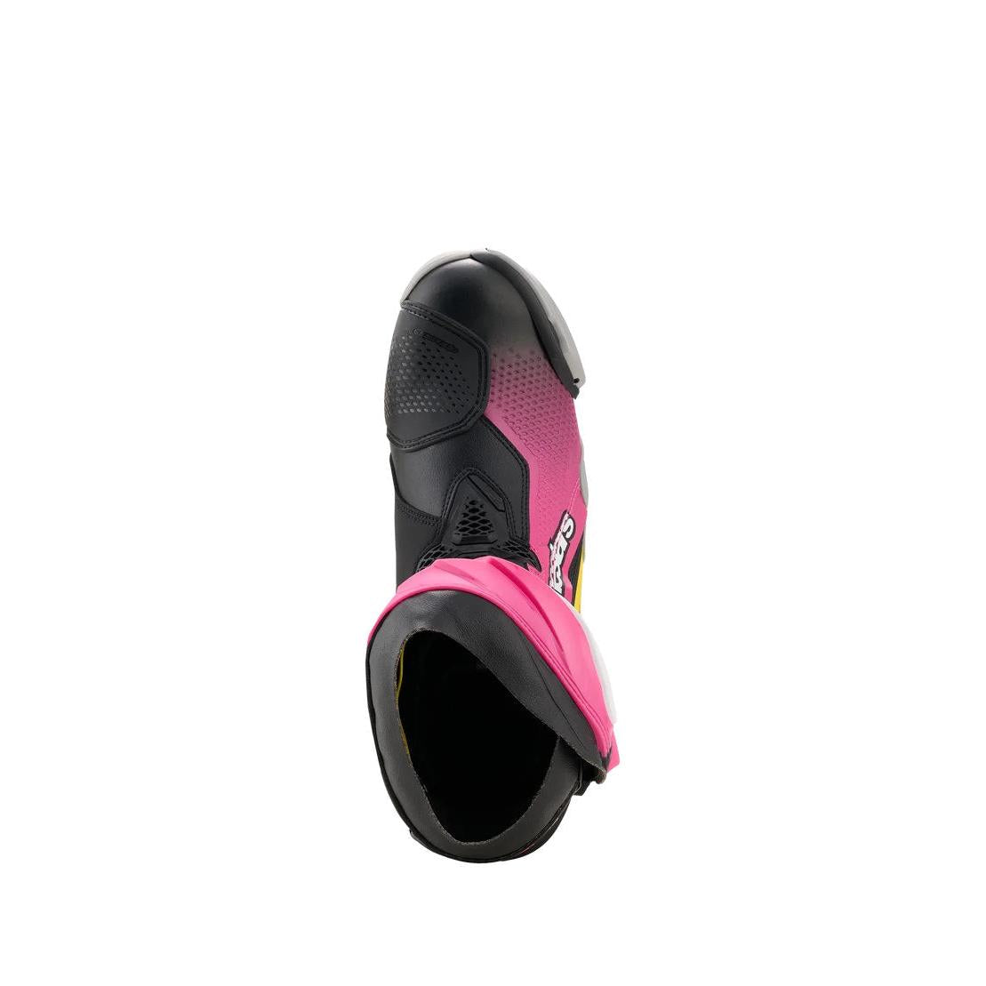 Alpinestars Supertech R | BLACK MAGENTA WHITE YELLOW