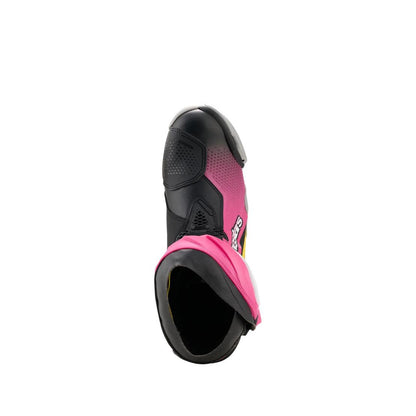 Alpinestars Supertech R | BLACK MAGENTA WHITE YELLOW