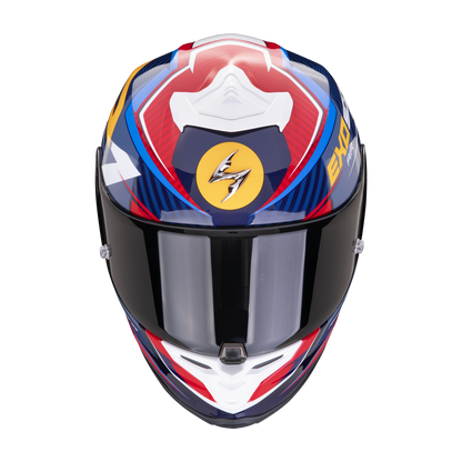 Scorpion EXO-R1 EVO AIR | Coup blue-red-yellow