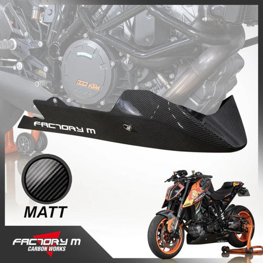 Bugspoiler Carbon matt für KTM 1290 Superduke MY2014-2019