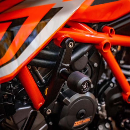 Rahmen Sturzpads Bagorosperformance für KTM 1290|1390 Superduke MY2020-