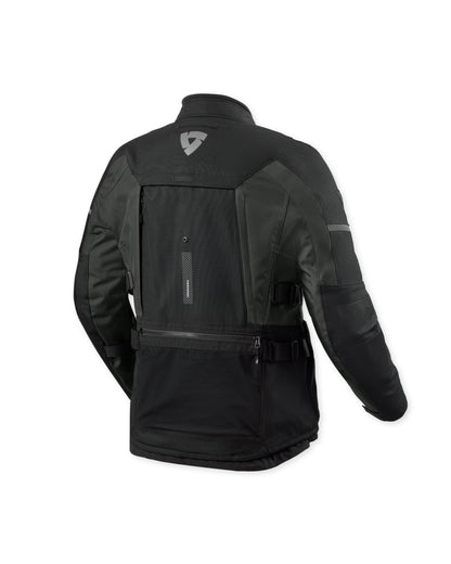 Revit Jacket Sand 5 H2O | Black-Anthracite