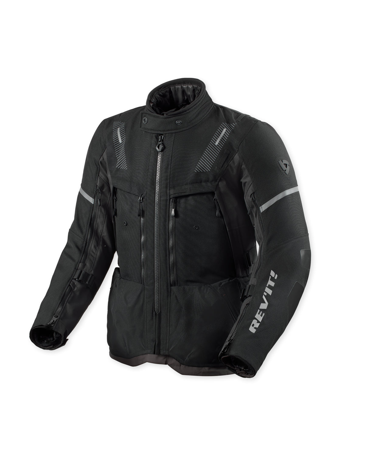Revit Jacket Sand 5 H2O | Black-Anthracite