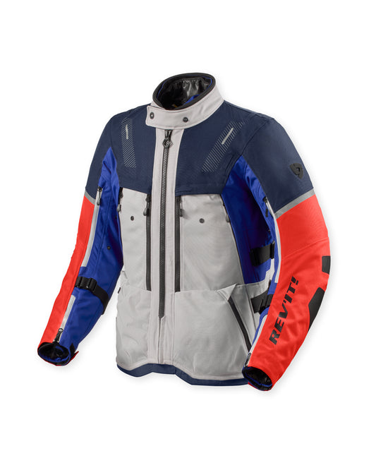 Revit Jacket Sand 5 H2O | Silver-Blue