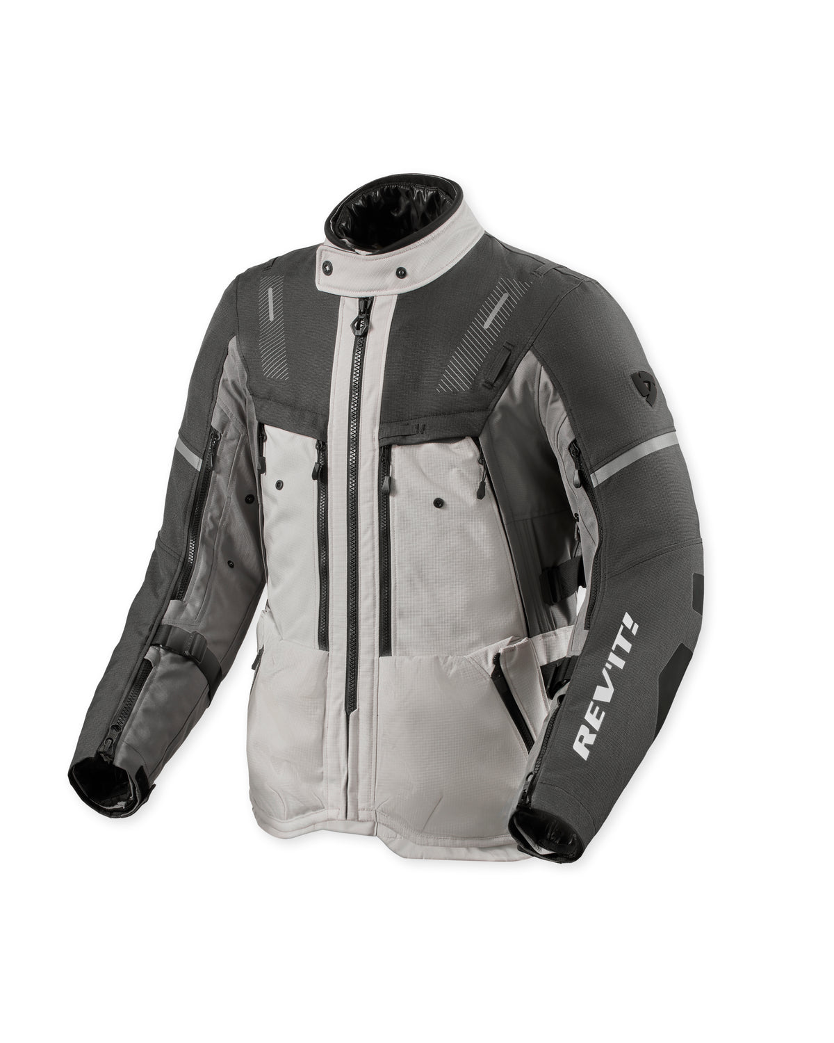 Revit Jacket Sand 5 H2O | Silver-Anthracite