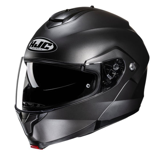 HJC C91N SEMI FLAT TITANIUM