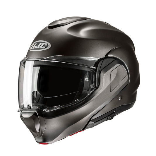 HJC F100 SEMI FLAT TITANIUM