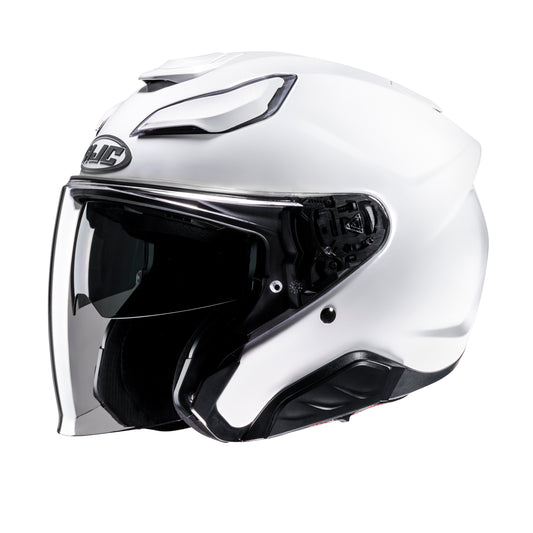 HJC F31 PEARL WHITE