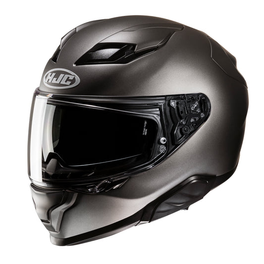HJC F71 SEMI FLAT TITANIUM