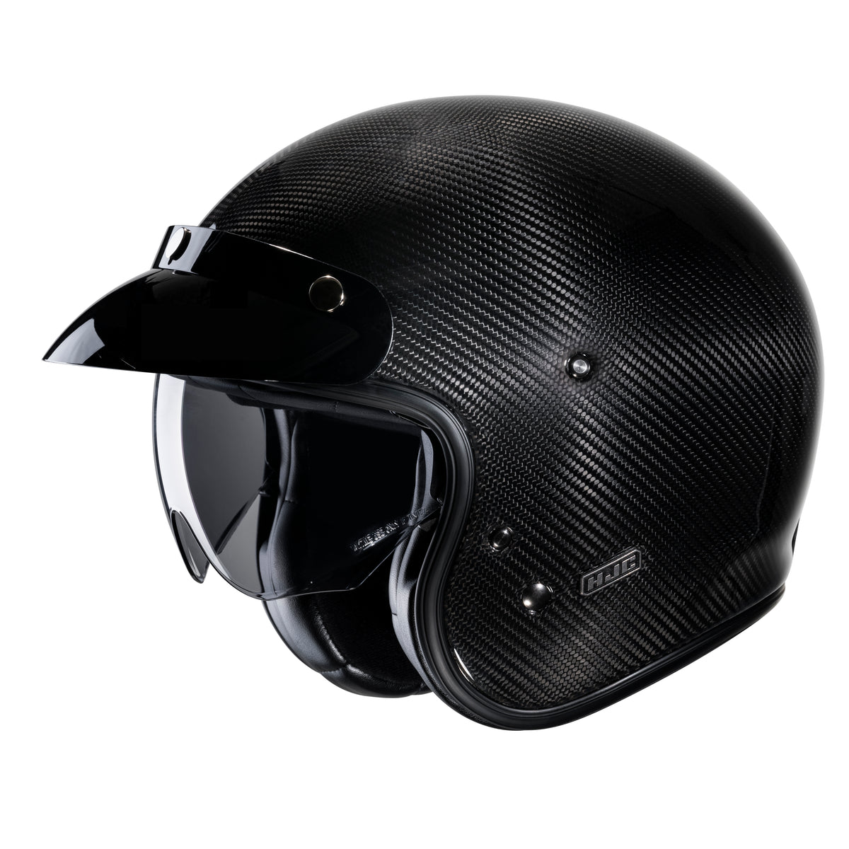 HJC V31 CARBON BLACK